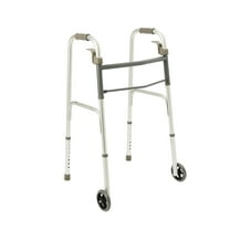 Medline Folding Paddle Walker – Comfortable, Maneuverable, For Injury, support suited for Adults & Seniors