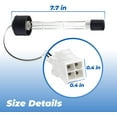 thumbnail image 5 of 6472-841 Clear Ray XL Replacement UV Bulb for Jacuzzi J-200/J-300/J-400 & Sundance Spas 2012+ Models, Hot Tub Water Purification System,Pool and spa Bulb., 5 of 7