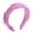 Rose Rink, variant on Fluffy Fuzzy Headband, Solid Color Hair Band for Women, Plush Headband, Soft Fuzzy Hair Hoop Fashion Accessory, White