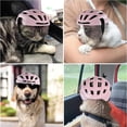 thumbnail image 6 of UOSIA Dog Helmet Pet Hat for Cats Dog Motorcycle/Bike Helmet Outdoor Riding,M,White, 6 of 6