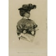 thumbnail image 3 of Charles Dana Gibson 18x24 Black Modern Framed Museum Art Print Titled - Well-Dressed Woman, 3 of 5