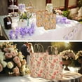 thumbnail image 4 of 16Pcs 4 Styles Floral Gift Bags with Handles 8.3x5.9x3.2 Inch Kraft Paper Flower Wildfloral Bags for Wedding Birthday Themed Party Favor Colorful DIY, 4 of 6