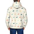 thumbnail image 5 of Zip Up Hoodies for Men - Minimalist Multicolor Horse_A Long Sleeve Comfrt Men'S Fashion Hoodies & Sweatshirts, Jackets for Men Hoodies Pullover Clothing Clothes with Pouch, 5 of 5