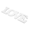 thumbnail image 6 of M Buder Wood Love Sign White One Piece Design Exquisite Beautiful Wooden Letters Decoration Ornament for Wedding Party 18.9 inches / 48 cm Freestanding Tabletop Home Decor Plaque, 6 of 9