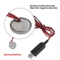 thumbnail image 2 of Eliminador de baterías BELOWSYALER, batería falsa USB a 3 V CR2032, 2 of 9