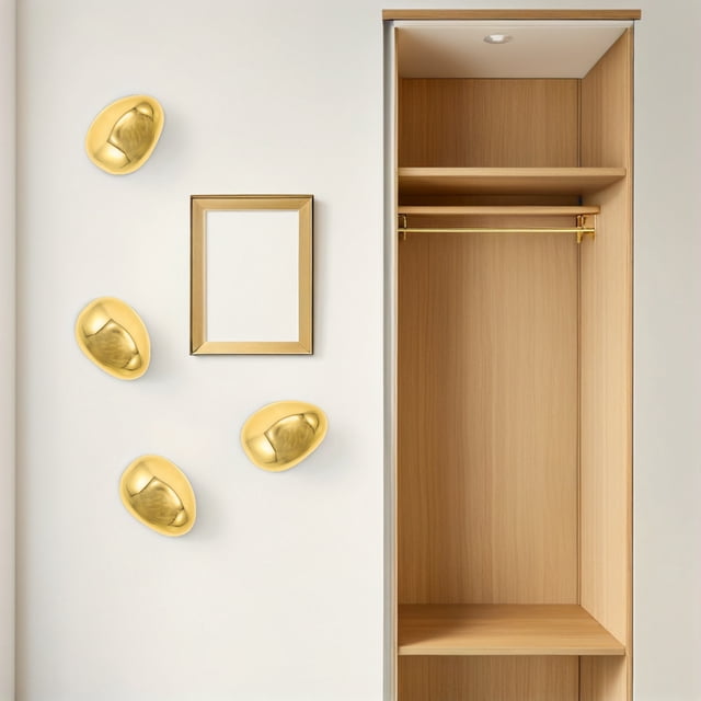 unbranded De Pared En Resina Electroplada Resistente Para Interiores Modernos Y Vintage