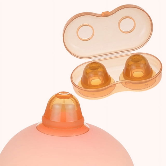 piezas de aspirador de pezón de silicona, corrector, extractor de pezón indoloro