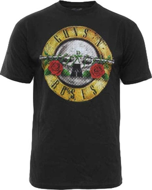 Guns N Roses Distressed Bullet T-shirt 