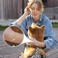 thumbnail image 2 of Pulsera DONYUDE de oro de 14 quilates ajustable con la inicial R en forma de pata de perro, 2 of 7