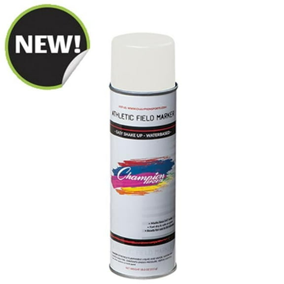 1.66 oz Field Marking Paint, White - 12 Cans per Case