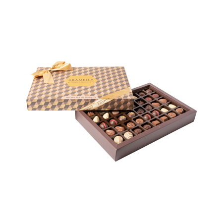 Aramella Belgian Chocolate Gold Box (40 Pieces / 17.6oz)