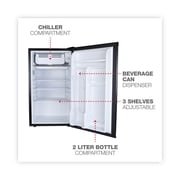 Alera BC-90U-E 3.2 cu-ft. Refrigerator with Chiller Compartment - Black