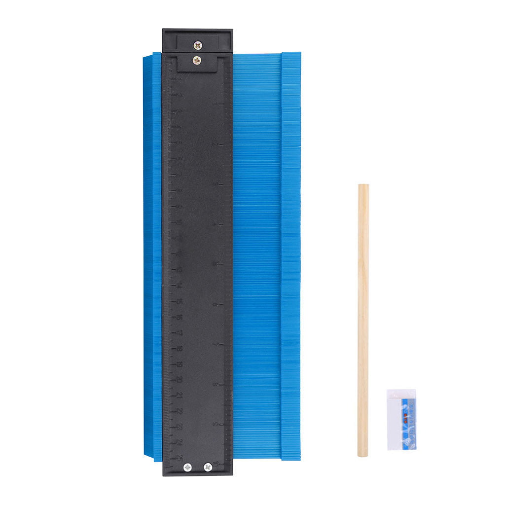 10 Inch Shape Contour Irregular Profile Ruler Plastic Gauge for Duplicator Scale 