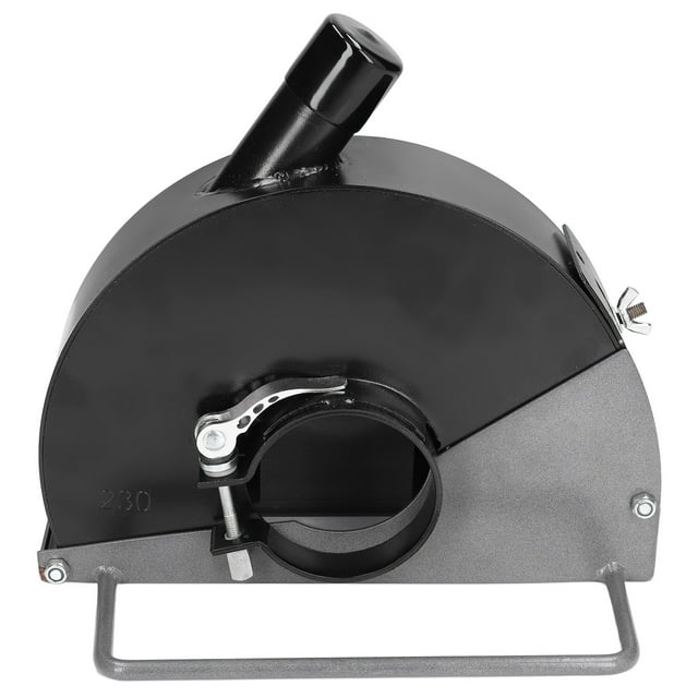 Cutting Machine Cover, High Hardness High Strength Angle Grinder Dust Cover Excellent Q-230F 9 Inch With Screw For Double Saw Blade General Dry And Wet Cutting,Dry Cutting