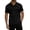 Black, variant on Men's Polo Shirts,Men's Classic Knit Shirt With Double Chest Pockets Breathable Blend Design For Everyday Wear Casual Yet Refined Top Black S