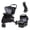 Black, variant on Baby Trend EZ Ride Travel System (with EZ-Lift™ Infant Car Seat) - Dash Cocoa