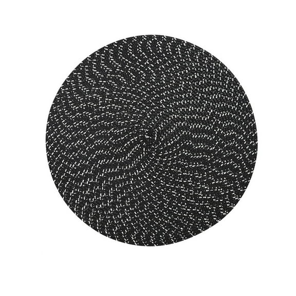 HomeLife Waterproof Round Woven Placemat Dining Table Mat Kitchen Decoration for Home