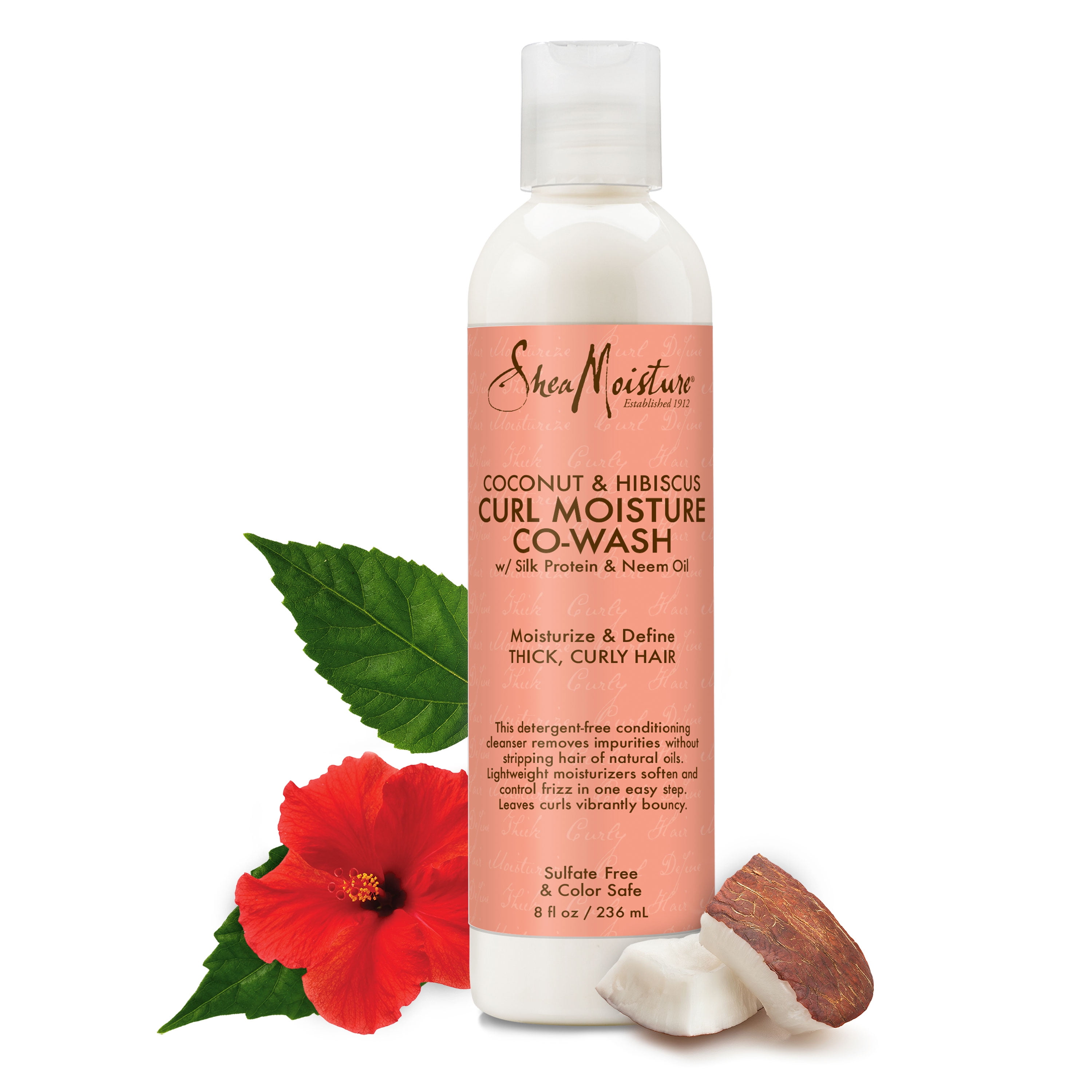 Sheamoisture Coconut Hibiscus Co Wash Conditioning Cleanser 8