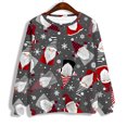 thumbnail image 5 of Puntoco Mujer Invierno Sexy Cuello Redondo Manga Larga tops Navidad Impreso Regular Sudaderas Sudadera Blusa Puntoco Puntoco-604, 5 of 5