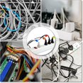 thumbnail image 5 of Woeilo 36PCS Cable Labels Multi-Color Write-On Wire Labels, Cord Labels, Cable Tags and Wire Tags for Cable Management and Organizer for Electronics, Computers, and More- Red, Orange, Light Gr, 5 of 5