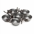 thumbnail image 2 of Michael Aram Black Orchid 6 Compartment Plate, 2 of 3
