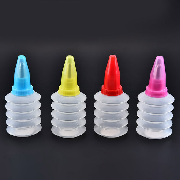 BYDOT Icing Bottle Soft Squeeze for Icing, Ketchup, Frosting, Cookie  Decorating, Sauces for DIY Cupcake Cake Sugarcraft Baking 