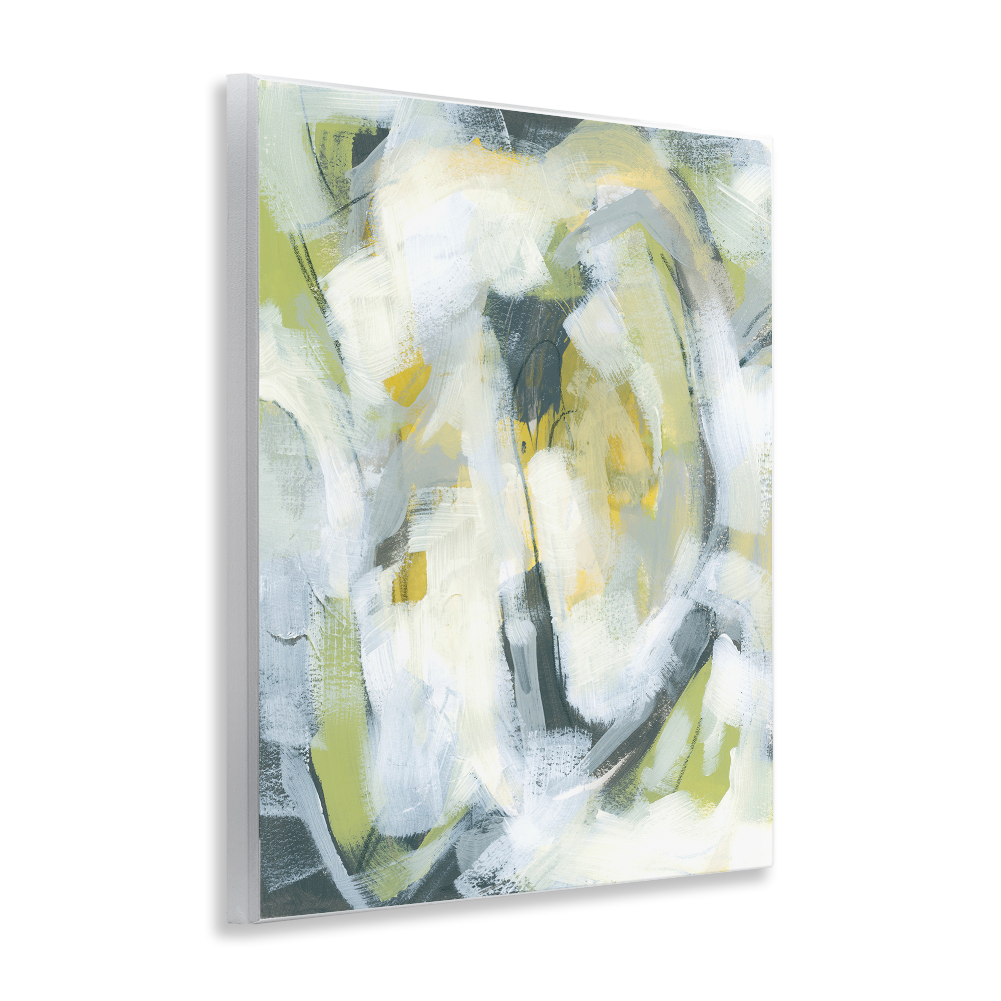 Stupell Industries Complex Abstract Distortion Abstract Painting Unframed Art Print Wall Art, 11 x 14