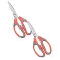 thumbnail image 1 of 2PC Tomato Slicer And Lemon Slicer Kitchen Shears Ultra Sharp Stainless Multifunctional Stainless Kitchen Detachable Shears Heavy Duty Meat Scissors Chicken Poultry Fish Herbs Food Scissors, 1 of 9