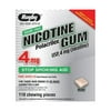 Rugby Mint Nicotine Gum, 4 mg, 110 Count