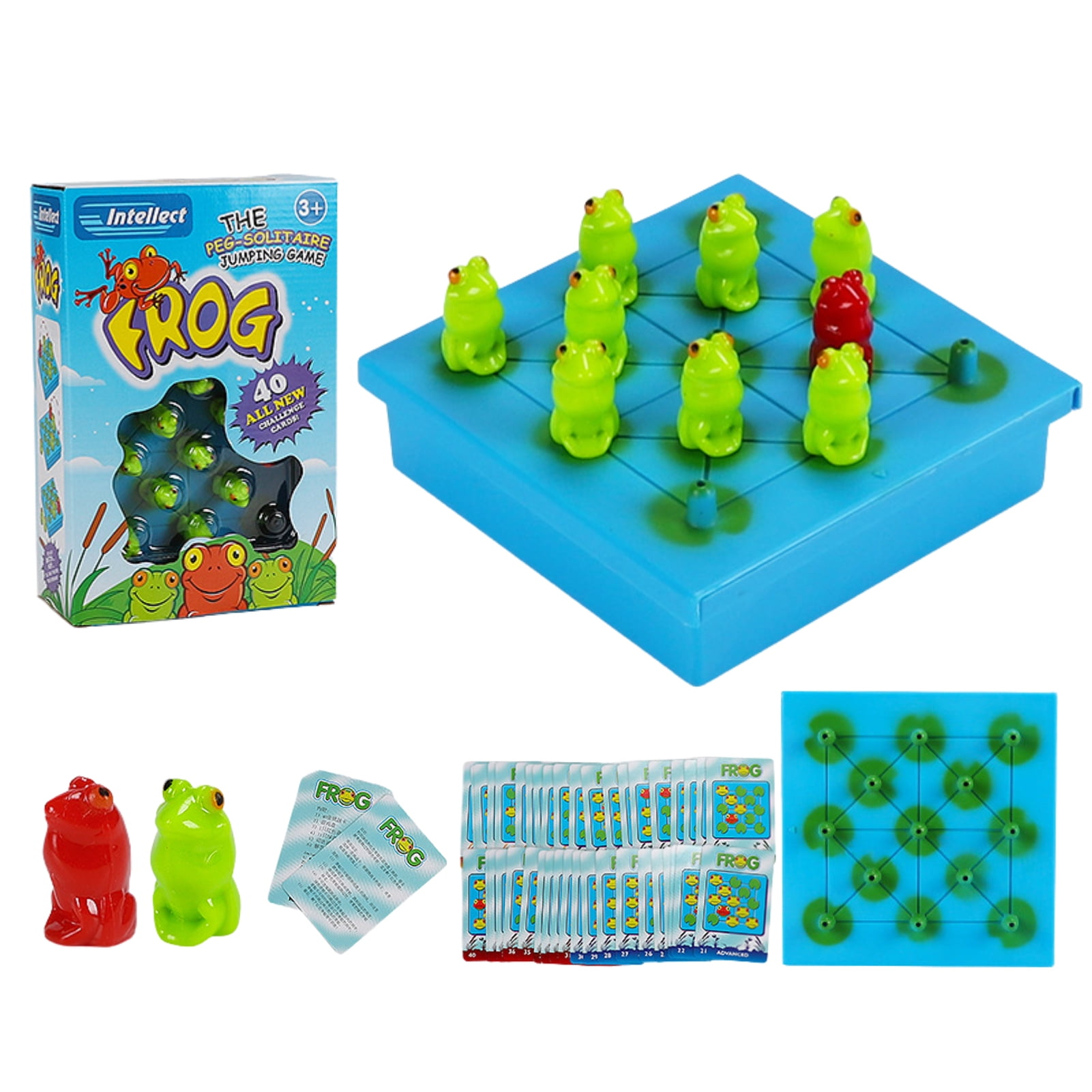 Jumping Frog Checkers | Kids Logic Game Jumping Frog Checkers Strategy  Board Game Chess Puzzle Toy | Table Games for Kids - Walmart.com