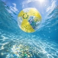 thumbnail image 6 of Outdoor Pvc Inflatable Beach Ball, 10.63 Inch Portable Sturdy Solid Waterproof Pool Toys for Summer Pool Party Decorations, Beach Games, Indoor Outdoor Yard Festival Decorations, 6 of 7