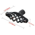 thumbnail image 4 of Utopia Alley 10pcs Aire Cabinet Ring Pull Knob - Decorative Cabinet Drop Pull Knobs for Cabinets and Drawers - Vintage Cabinet Hardware with Hand Finished Oil Rubbed Bronze - Pull Knobs 2.4", 4 of 6