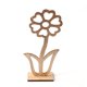 thumbnail image 3 of 1 Uds. De flores pequeñas huecas de madera Natural, adornos de Pascua, mesa de regalo, tulipán sólido para Festival, boda, 3 of 8
