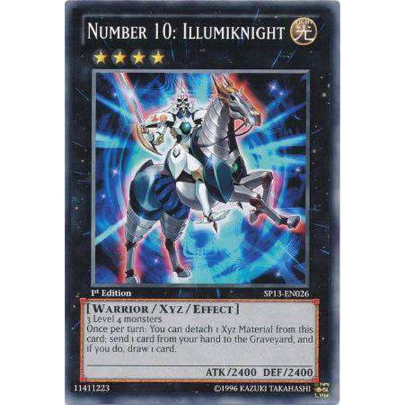 YuGiOh Star Pack 2013 Starfoil Rare Number 10: Illumiknight SP13-EN026