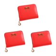 thumbnail image 1 of Monedero compacto y versátil Sonducket Cartera Tarjetero Monedero sandía rojo, 1 of 6