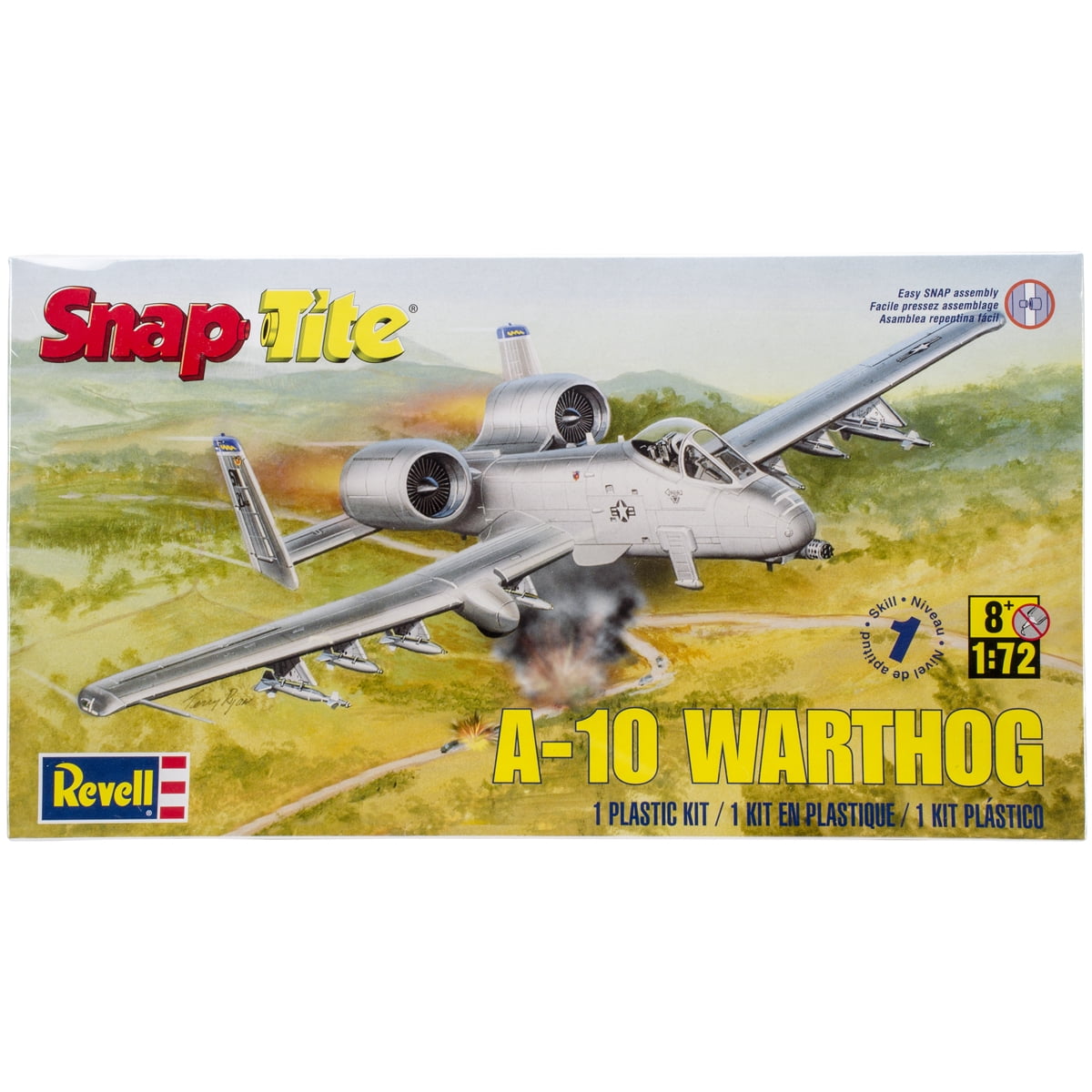 SnapTite Plastic Model KitA10 Warthog Desktop 172
