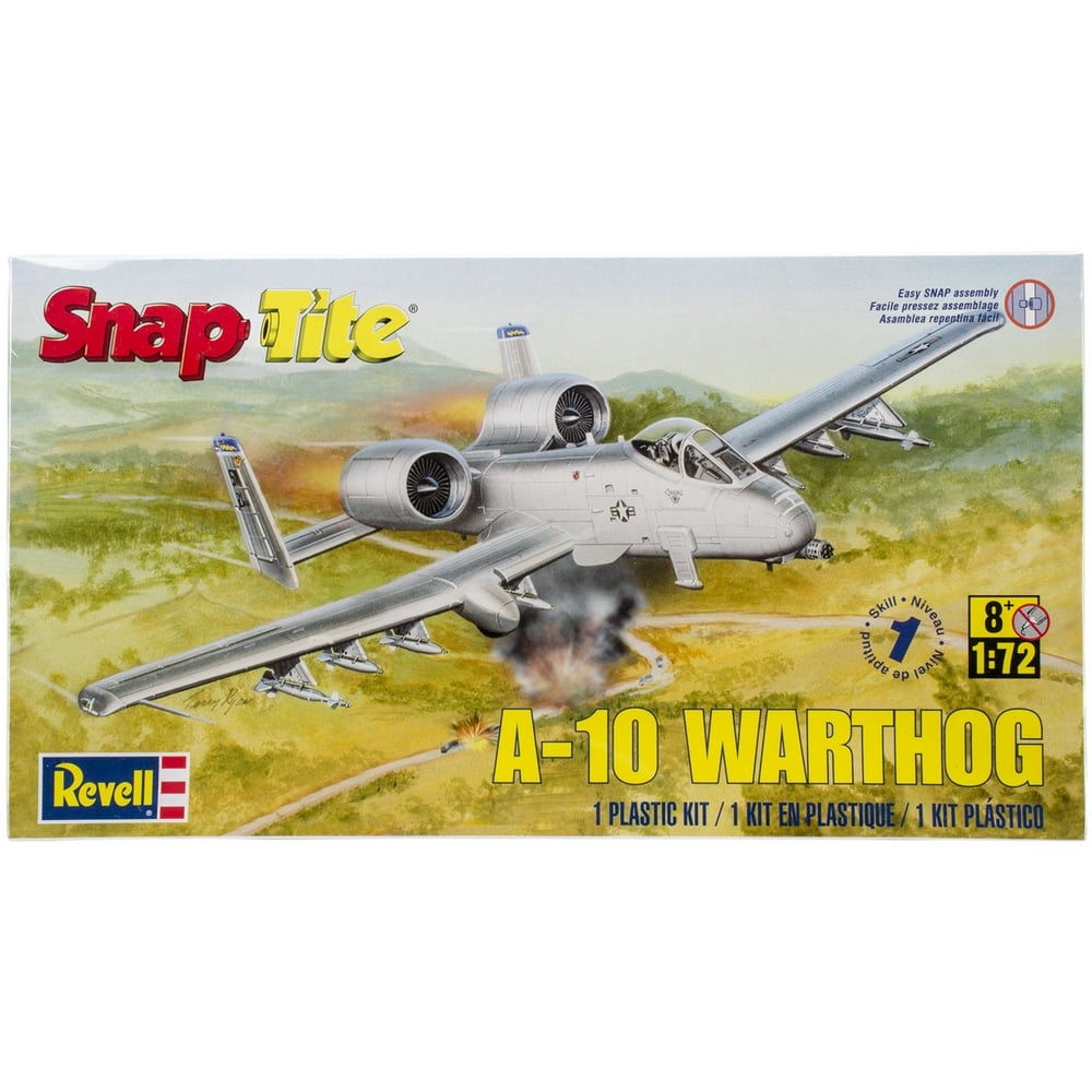 SnapTite Plastic Model Kit-A-10 Warthog Desktop 1:72 - Walmart.com
