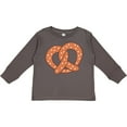 thumbnail image 3 of Inktastic Pretzel Boys or Girls Long Sleeve Toddler T-Shirt, 3 of 5