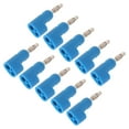 thumbnail image 4 of Plugs 10pcs 4mm Stackable Banana Plug Connectors Solderless Banana Plugs for Security Accessories, 4 of 7