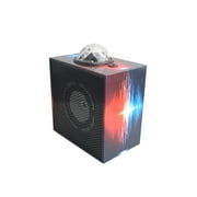 Sound Waves Beat Box - Bluetooth Speaker with Laser Lights - (WE-BEAT BOX-SW)