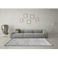 thumbnail image 3 of Ahgly Company Indoor Rectangle Abstract Gray Modern Area Rugs, 4' x 6', 3 of 4