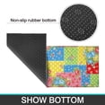 thumbnail image 6 of Pioneer Flower Floral Print Pattern Kitchen Rugs Sets Of 2, Anti Fatigue Non Slip Washable Floor Mats for Kitchen Sink Laundry, 17X30 Inch + 17X47 Inch, 6 of 6