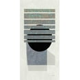 thumbnail image 2 of Schick, Mike 9x14 White Modern Wood Framed Museum Art Print Titled - Full Moon II v2 Panel, 2 of 4