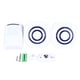thumbnail image 1 of Timbre con Sensor infrarrojo, alarma inalámbrica sensible para entrada de tienda con 2 receptores, enchufe europeo de 110 a 240V, 1 of 5