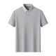 thumbnail image 2 of pstuiky camisetas de hombre, Suéter casual de manga corta con cuello vuelto, cómodo y liso para hombre ropa de hombre xxxxl, 2 of 3