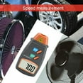 thumbnail image 1 of Non Contact Digital Tachometer, Anti-skid RPM Tester Tachometer, Anti-drop Wheels Model Car for Motors Lathes, 1 of 7