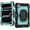 Mint+Black, variant on Dteck Kids Full Body Protection Case for iPad Pro 13 inch 2024,Heavy Duty Silicone Case 360 Degree Rotating Handle Stand Cover with Screen Protector for iPad Pro 13-in. (M4) 2024, Black