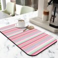 thumbnail image 2 of Washable Rubber Botanical Leaves Vintage Floral Dish Drying Mats for Kitchen Counter Home Large Coffee Bar Pad Accessories and Decor for Utensils Stemware 19.5''x12'', 2 of 7