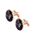 thumbnail image 2 of Wolf Stylish Mens Stainless Steel Shirt Cufflink for Formal Attire - Office and Special Events, 2 of 6
