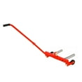 thumbnail image 5 of Olurrisa 330 LB Capacity Adjustable Tire Dolly, Red Metal Wheel Dolly for 6.5-31.5 Inch Tires, Heavy Duty Rolling Lift with Ergonomic Handle and Dual-Wheel Design, 5 of 19